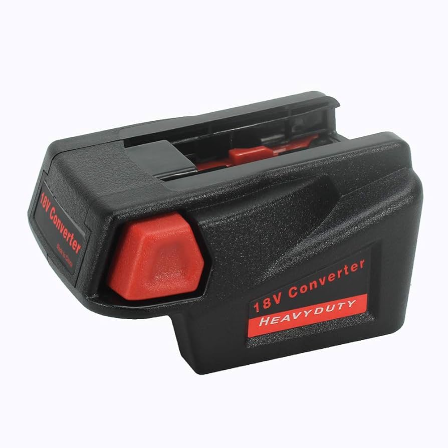 Tbattplus Milwaukee M18 18V Li-ion to V18 48-11-1830 Adapter